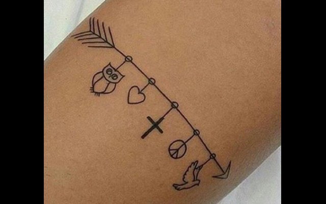 Small tattoos: 200 suggestions for you to make yours soon!