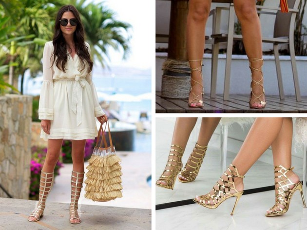 Gladiator sandals: how to wear this stylish model