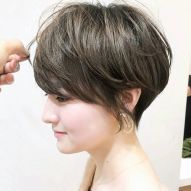 V-cut: check different lengths for all hair types