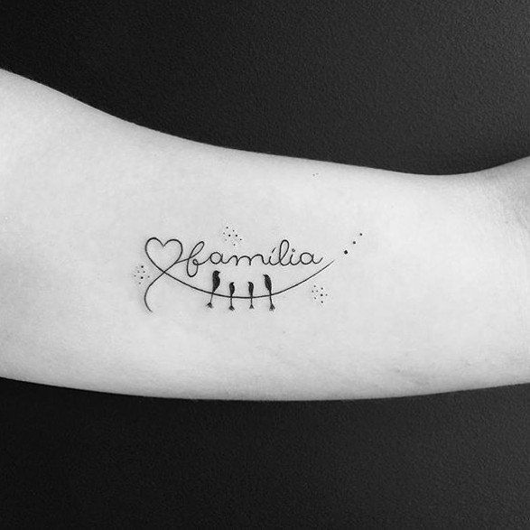 Minimalist tattoo: 45 tips for those looking for inspiration