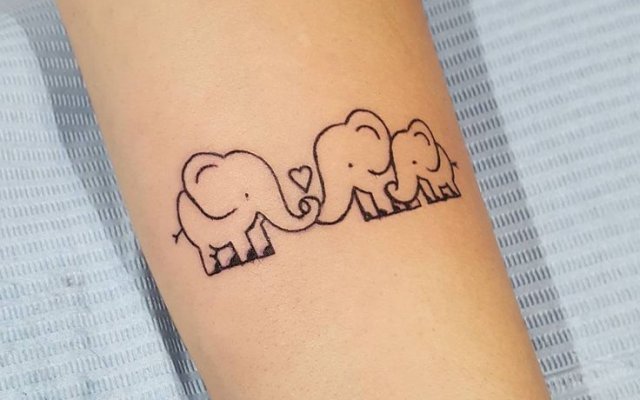 Minimalist tattoo: 45 tips for those looking for inspiration