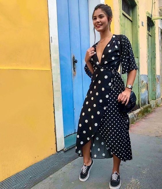 34 midi dress models for you to look beautiful and full