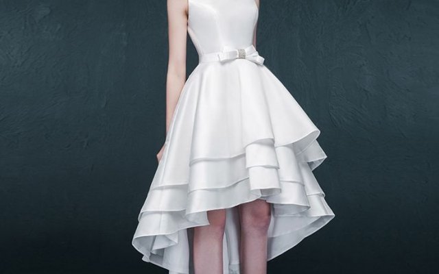 Short wedding dress: 30 models for you to escape the basics