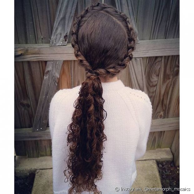 Ponytail with braid: see 10 photos of amazing hairstyle models for you to innovate the basic looks