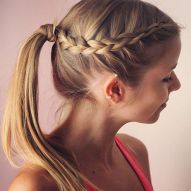 Queue de cheval avec tresse : voir 10 photos de modèles de coiffure incroyables pour innover les looks de base