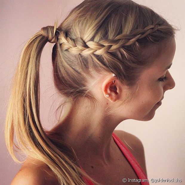 Ponytail with braid: see 10 photos of amazing hairstyle models for you to innovate the basic looks