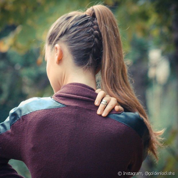 Ponytail with braid: see 10 photos of amazing hairstyle models for you to innovate the basic looks