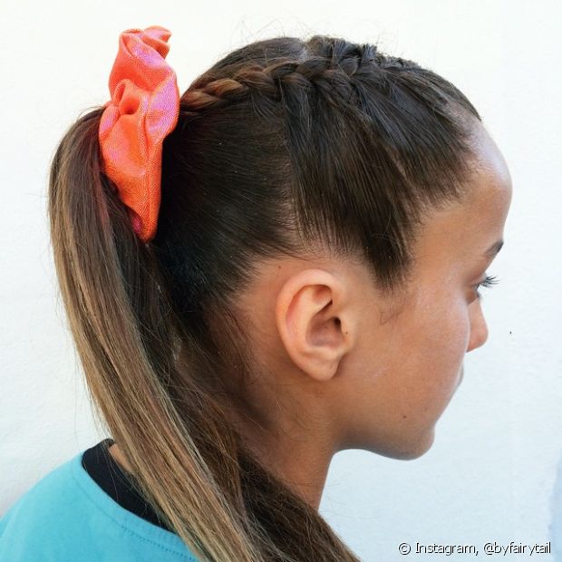 Ponytail with braid: see 10 photos of amazing hairstyle models for you to innovate the basic looks