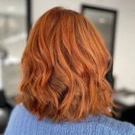 Copper hair: all about color variations, photos and how to achieve copper strands