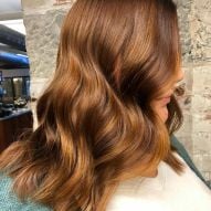 Copper hair: all about color variations, photos and how to achieve copper strands