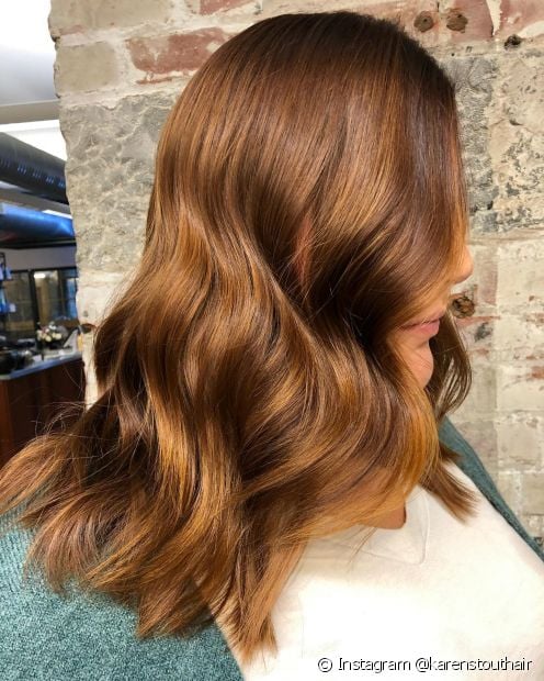 Copper hair: all about color variations, photos and how to achieve copper strands