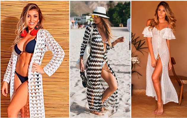 Trend for summer: crochet beach cover-ups