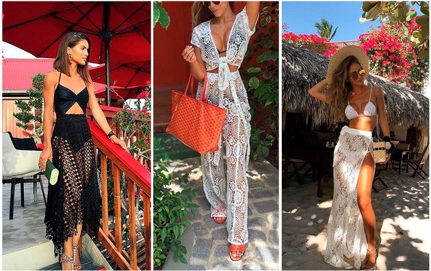 Trend for summer: crochet beach cover-ups