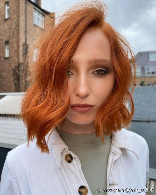 Copper red hair needs bleaching? Discover how to get the desired color at home