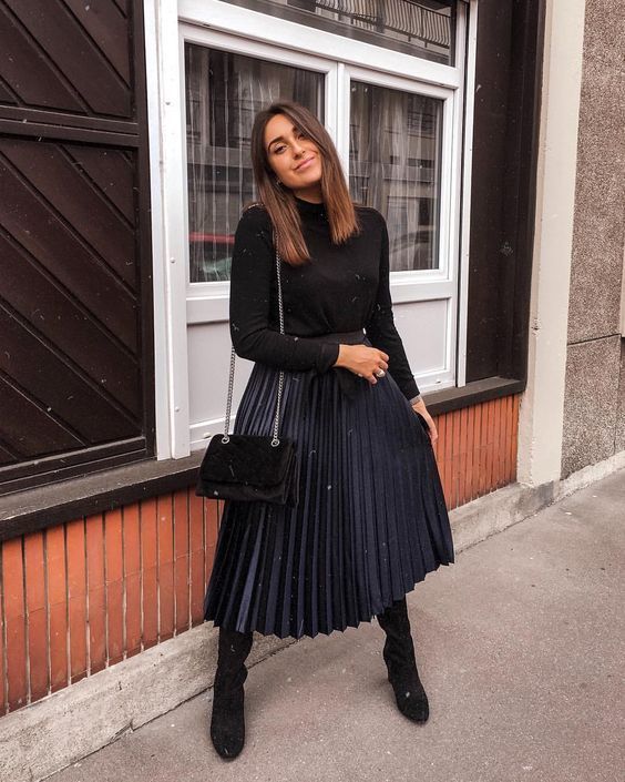 Shoo pants! 5 models of midi skirts to bet on in winter