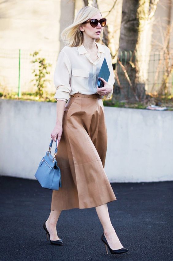 Shoo pants! 5 models of midi skirts to bet on in winter