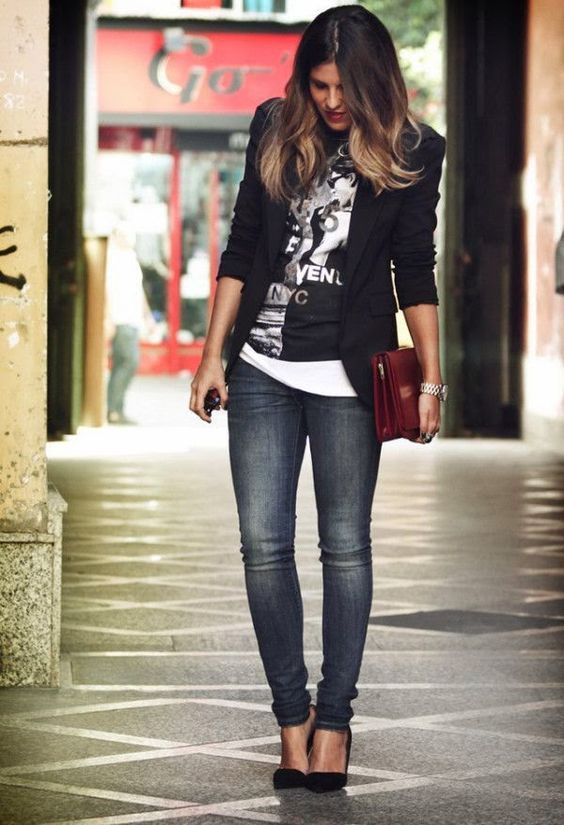 Outfits con jeans: 70 estilos para inspirarte