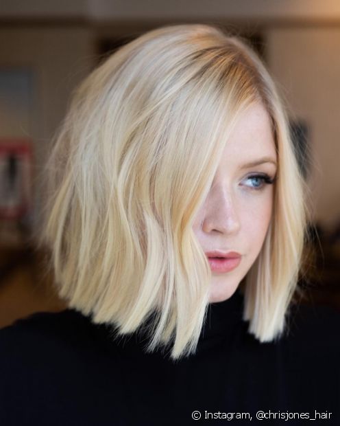 Straight haircut: 23 inspirations for short, medium and long strands