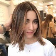 16 ideas for a lit brunette in straight hair and tips to create highlights with a natural effect