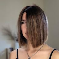 16 ideas for a lit brunette in straight hair and tips to create highlights with a natural effect