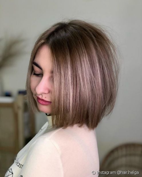 16 ideas for a lit brunette in straight hair and tips to create highlights with a natural effect