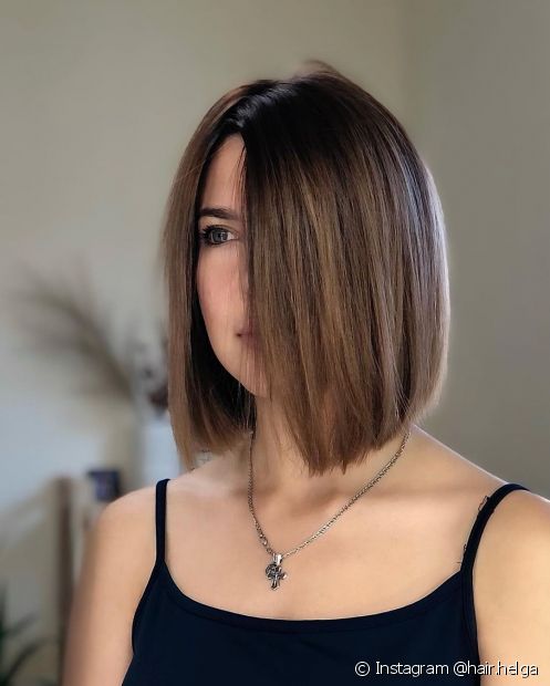 16 ideas for a lit brunette in straight hair and tips to create highlights with a natural effect