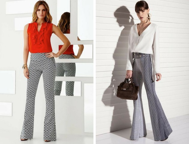 Pantalon flare : voir les looks et comprendre la différence entre flare et bell bottom