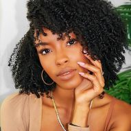 Short curly hair: what's the best way to finish to get around the shrinkage factor?