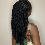 Voir 40 photos de tresses de racine et des conseils sur la façon de le faire sur les cheveux bouclés et crépus