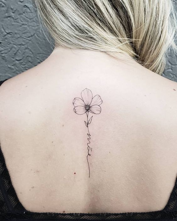 60 inspirations for women's back tattoos