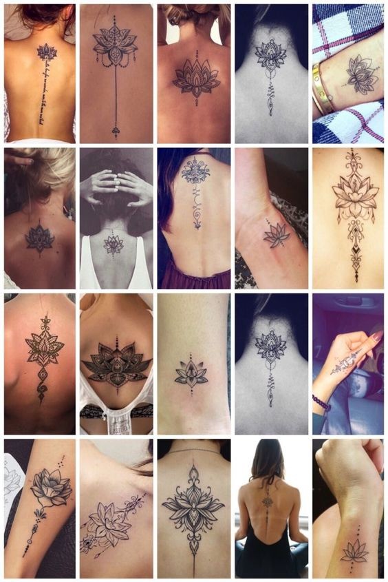 60 inspirations for women's back tattoos