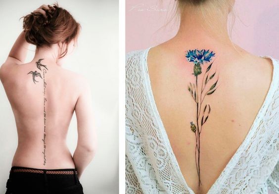 60 ispirazioni per tatuaggi femminili sulla schiena
