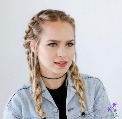 Boxer braid: how to bet on the look with different lengths and hair types