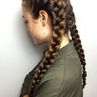 Trenzas de boxeador: mira 110 fotos de trenzas de boxeador, un peinado que es un éxito entre celebridades y bloggers