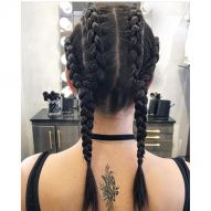 Trenzas de boxeador: mira 110 fotos de trenzas de boxeador, un peinado que es un éxito entre celebridades y bloggers