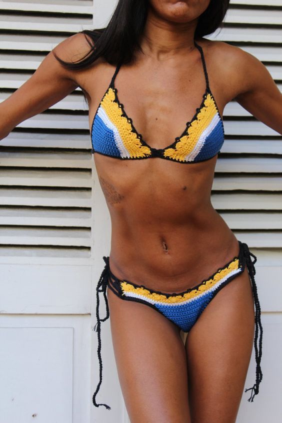 Bikini au crochet : découvrez les modèles qui pompent l'été