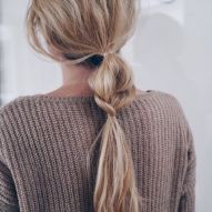 Stripped ponytail: step by step on how to do the stylish hairstyle in less than 5 minutes