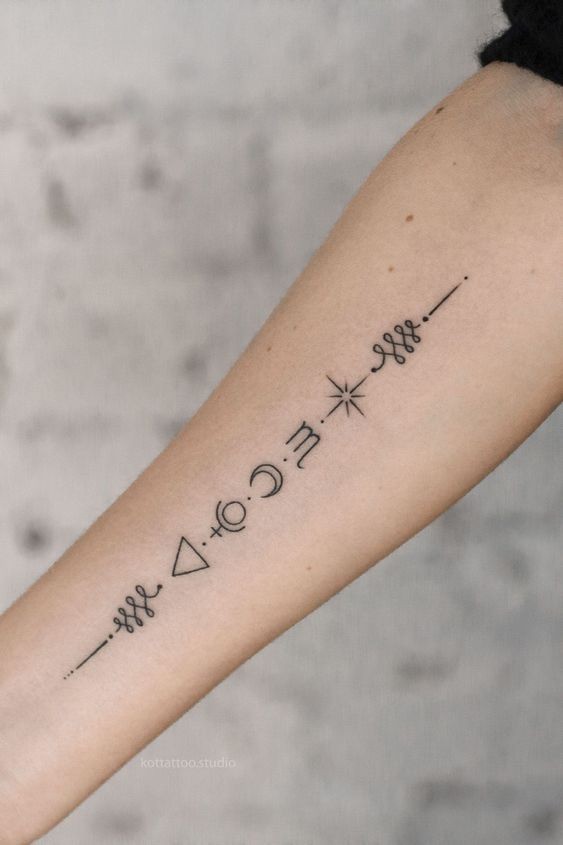 Female tattoo on the arm: 36 options to inspire you!