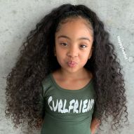 Hairstyle for children's curly hair: 4 styles for you to do on your daughter