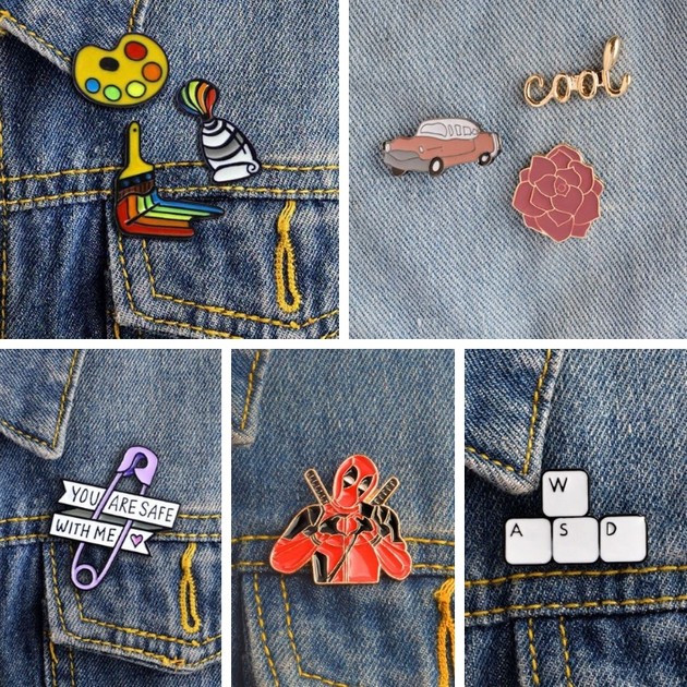 60+ ways to wear brooches to put together a fashion look