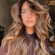 Long layered cut with bangs: 12 photos of the trend that gives volume and movement to the strands