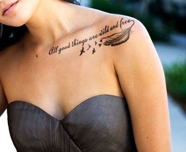 Female shoulder tattoo: get inspired with beautiful suggestions before making yours!