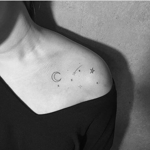 Female shoulder tattoo: get inspired with beautiful suggestions before making yours!