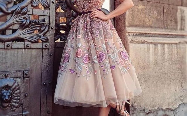 Godet dress: vedi 40 modelli pieni di eleganza