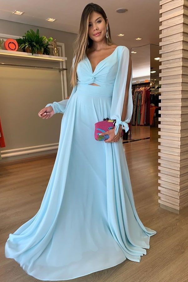 Blue dress: 39 images that will make you want to wear one now