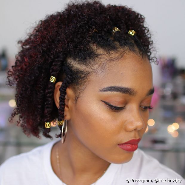 Afro hairstyles: 21 photos for short, long, with braids and for weddings