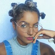 Updo hairstyles for curly hair: 50 photos of buns, ponytails and braids to inspire you