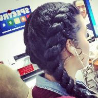 Updo hairstyles for curly hair: 50 photos of buns, ponytails and braids to inspire you