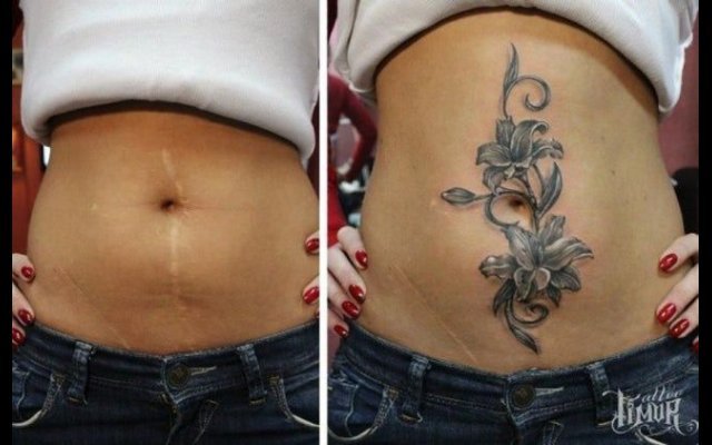 Get inspired with ideas and learn all about belly tattoos.