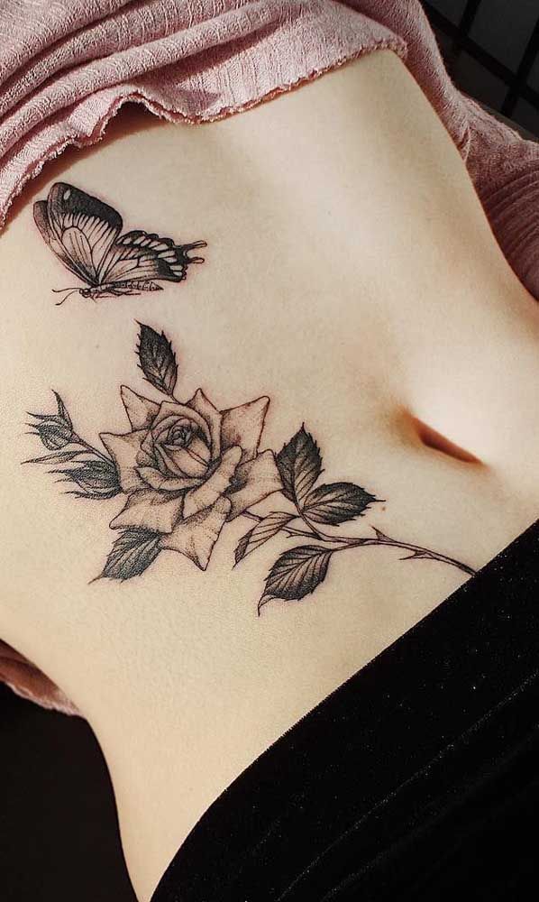 Get inspired with ideas and learn all about belly tattoos.